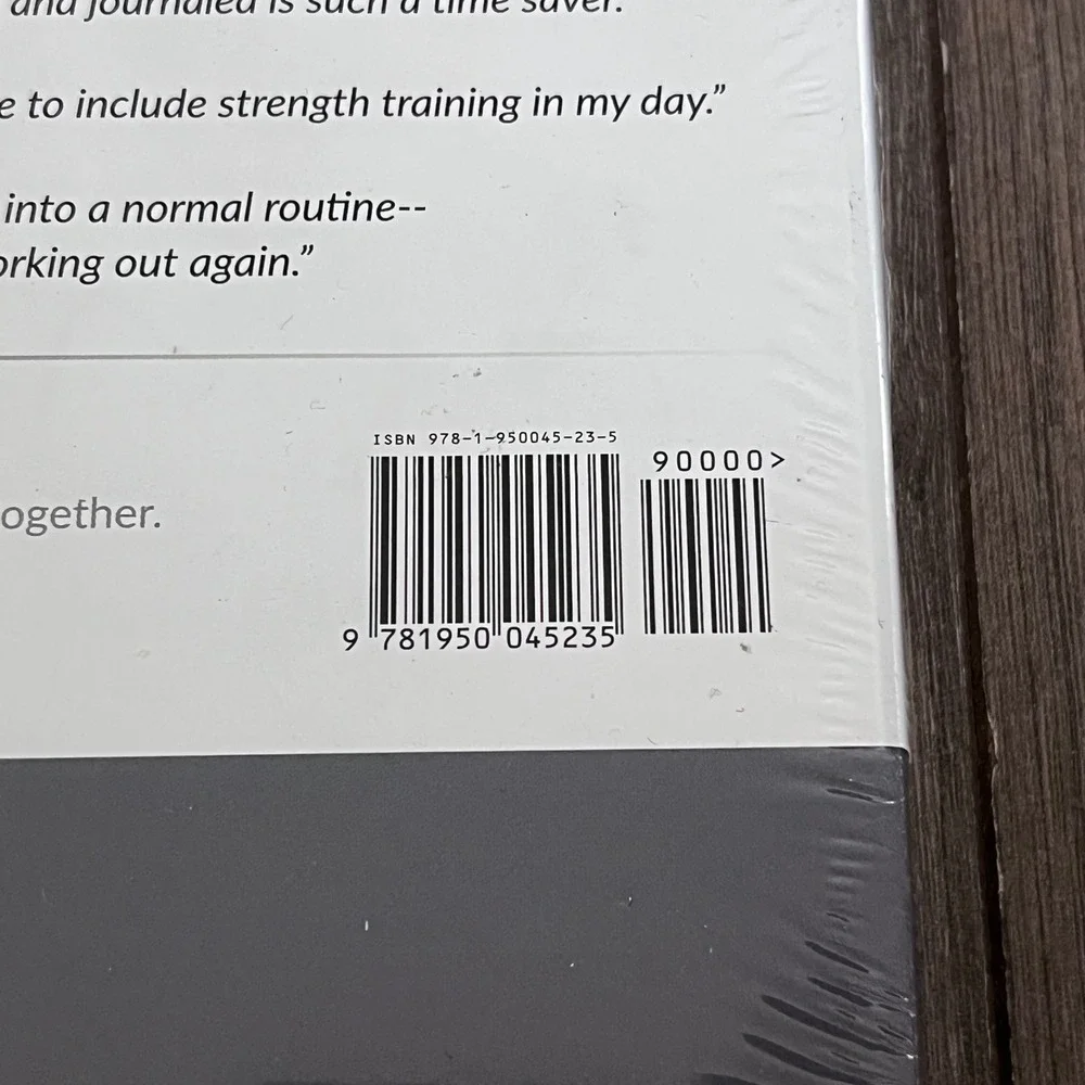 Habit Nest The Bodyweight Home Workout Journal Vol 1 Fitness Planner New Sealed